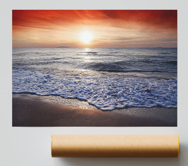 Sparkling Ocean Poster