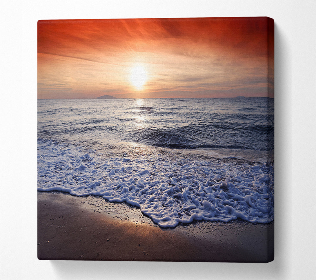  A Canvas Print of Sparkling Ocean Canvas Art