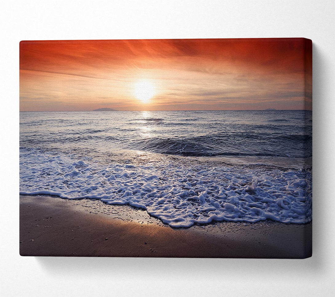  A Canvas Print of Sparkling Ocean Canvas Art