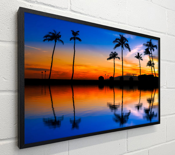 Stunning Reflections Of The Ocean Sky