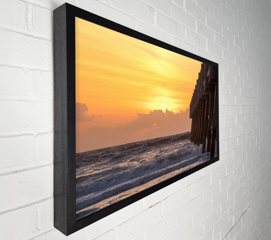  A Canvas Print of Mexican Sunset Canvas Wall Art