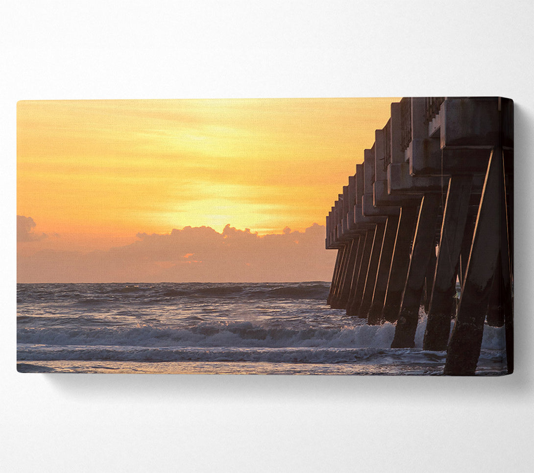  A Canvas Print of Mexican Sunset Canvas Wall Art