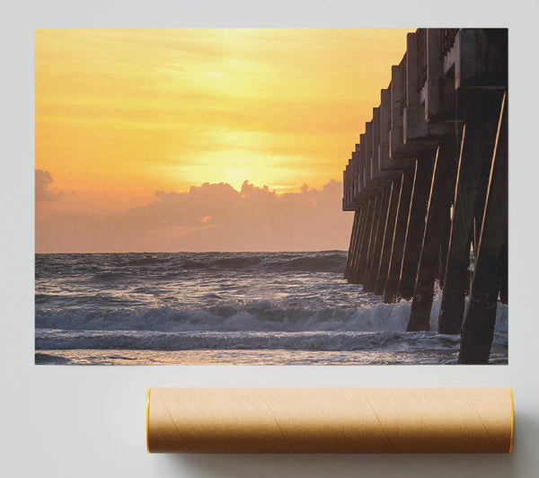 Mexican Sunset Giclee Print