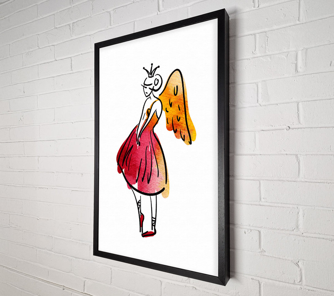  A Canvas Print of Angel Dancer Canvas Art