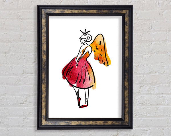 Angel Dancer Framed Print