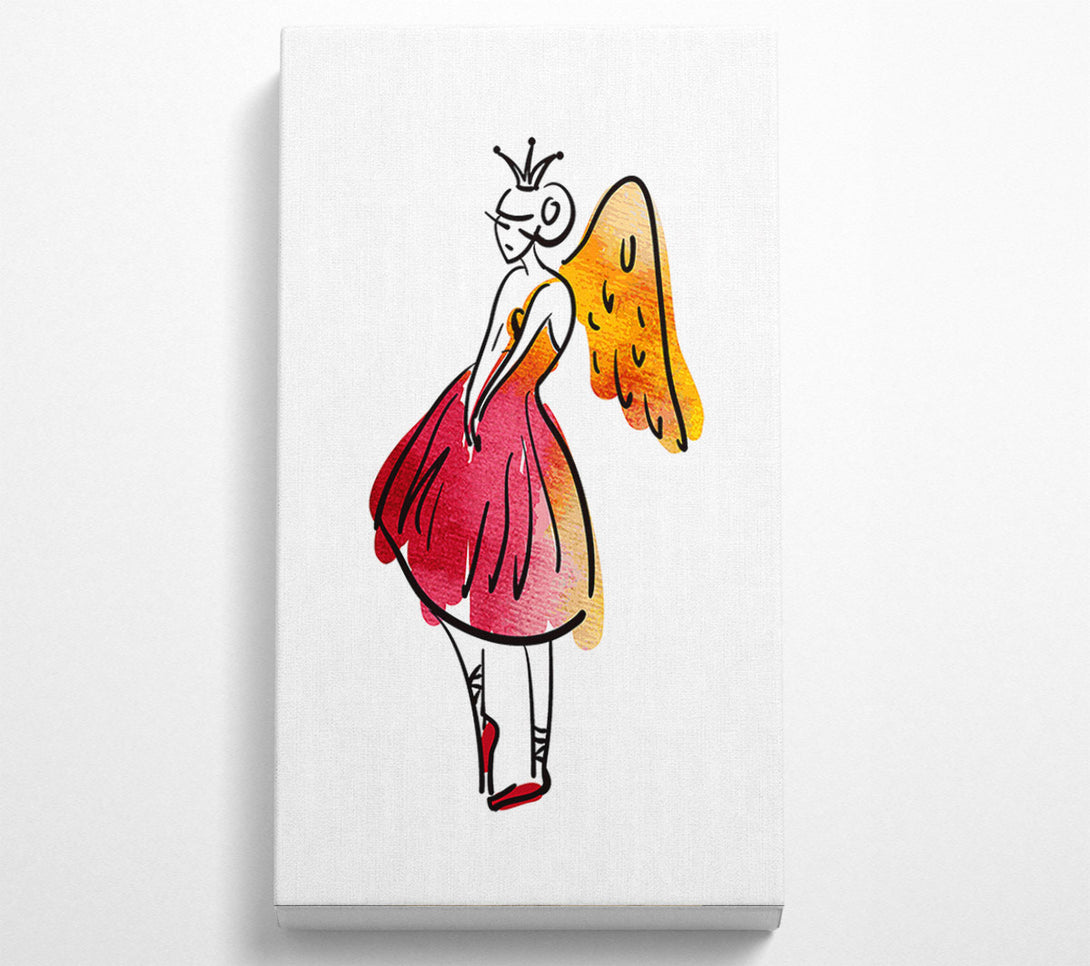  A Canvas Print of Angel Dancer Canvas Art