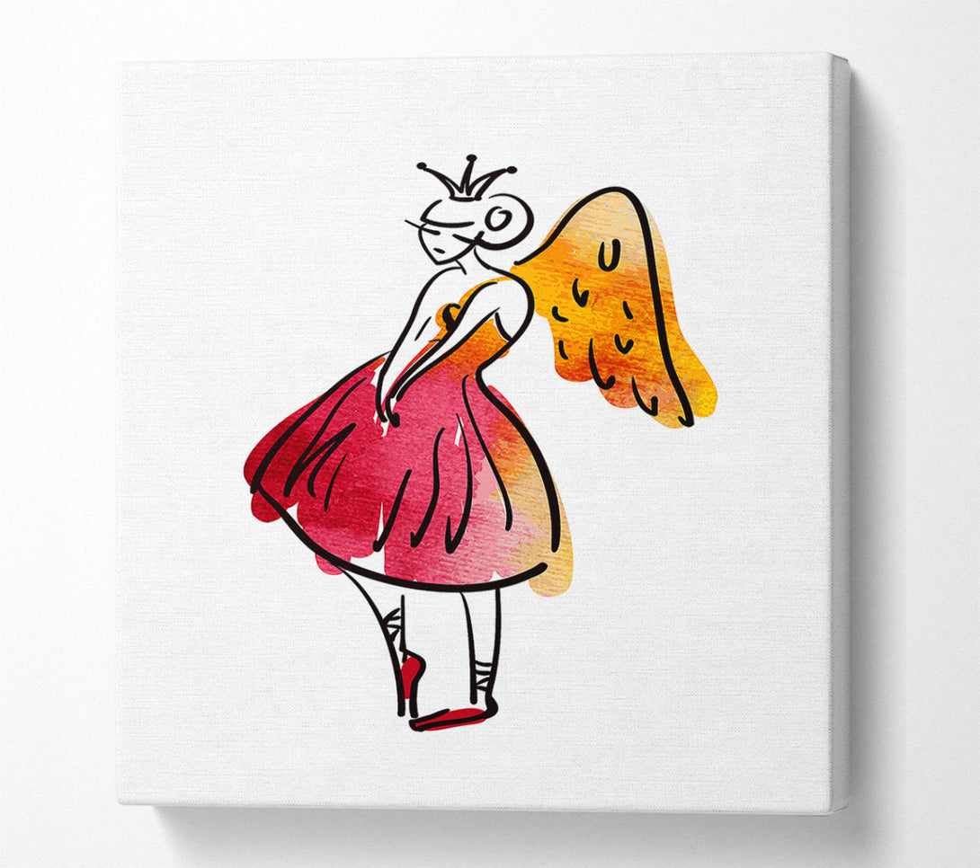  A Canvas Print of Angel Dancer Canvas Art