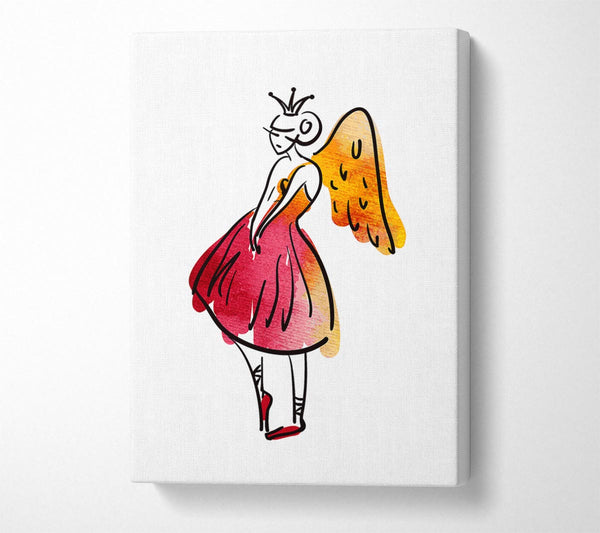  A Canvas Print of Angel Dancer Canvas Art