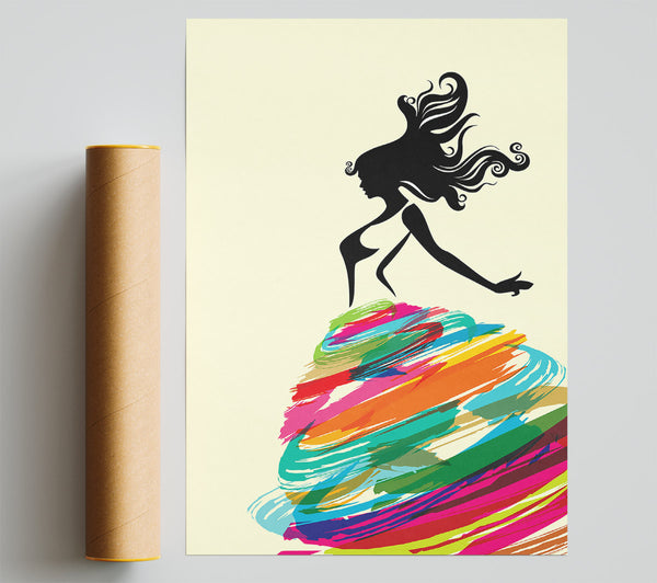 Rainbow Dancer Giclee Print