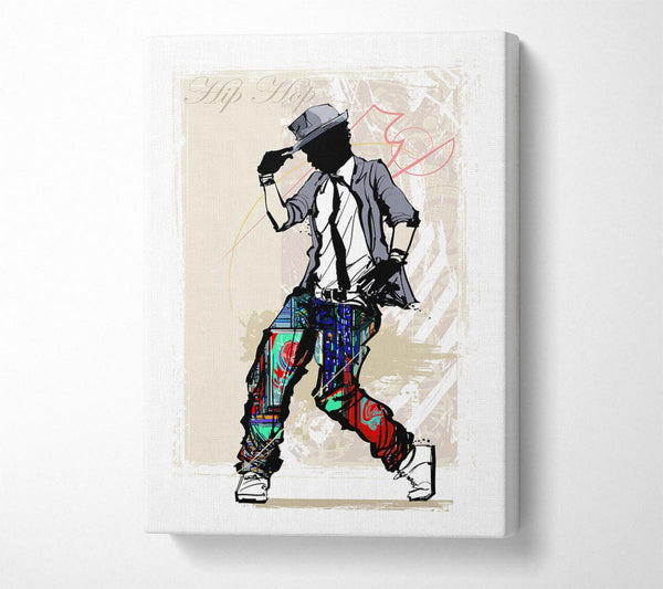  A Canvas Print of Billy Jean Canvas Print