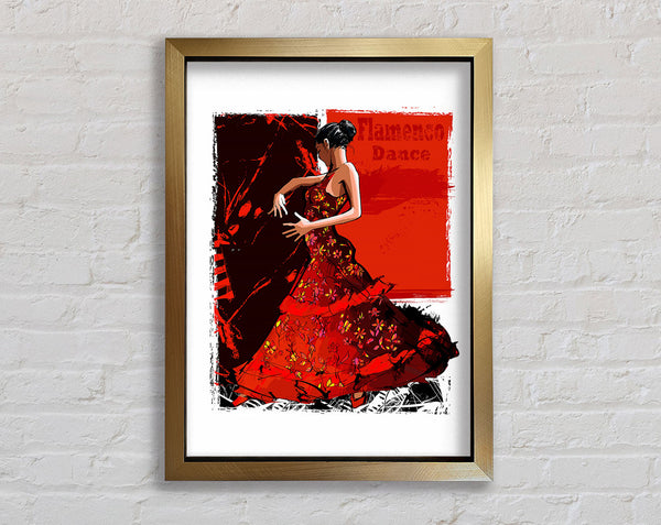Flamenco 1 Framed Print