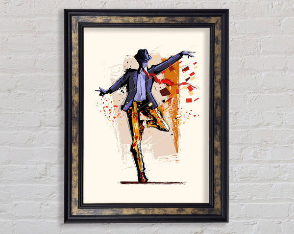 Contemporary Movement 20 Framed Print