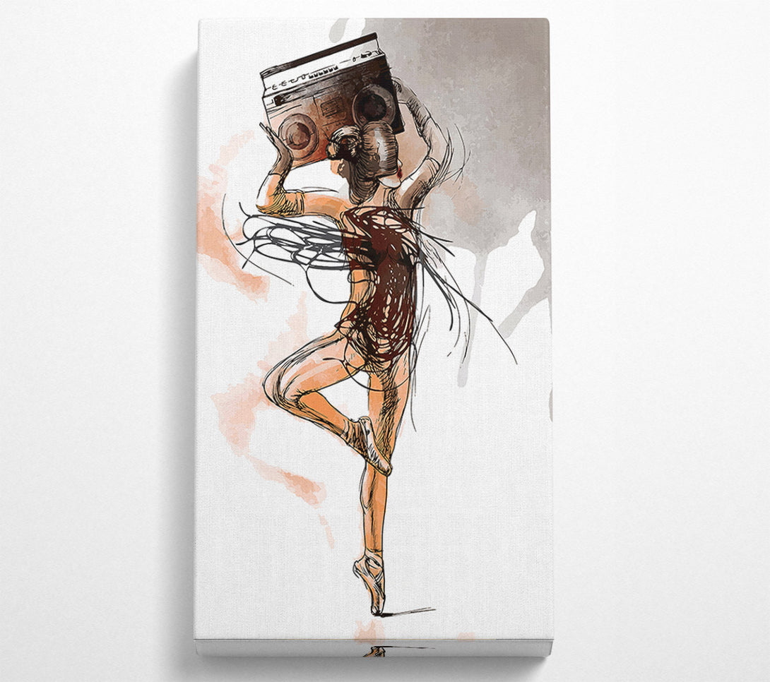  A Canvas Print of Contemporary Movement 19 Canvas Print