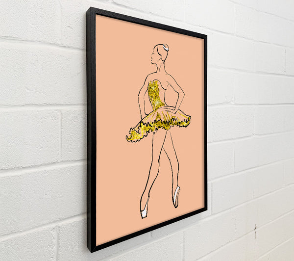 Golden White Ballerina