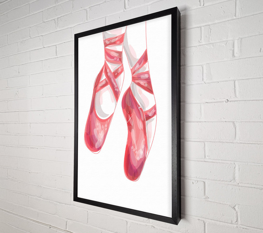  A Canvas Print of Ballerina Shoes 2 Canvas Wall Art