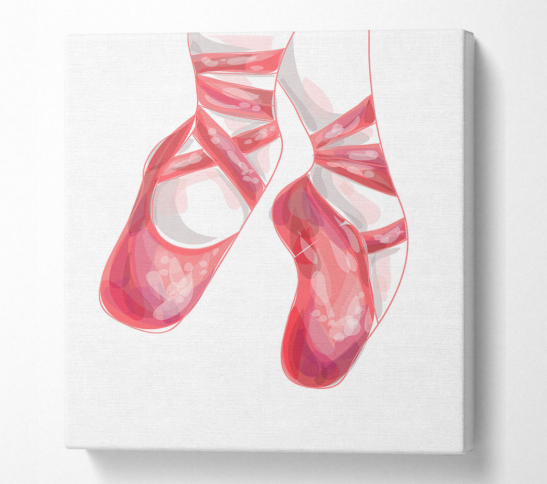  A Canvas Print of Ballerina Shoes 2 Canvas Wall Art