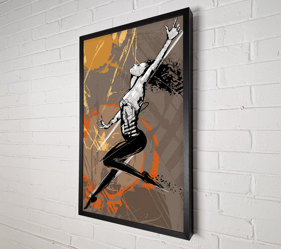  A Canvas Print of Contemporary Movement 2 Canvas Wall Art