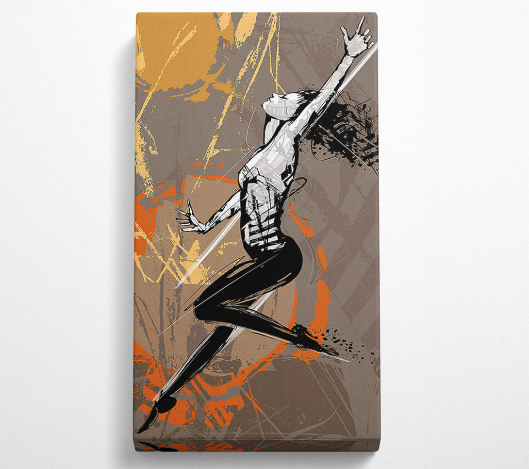  A Canvas Print of Contemporary Movement 2 Canvas Wall Art