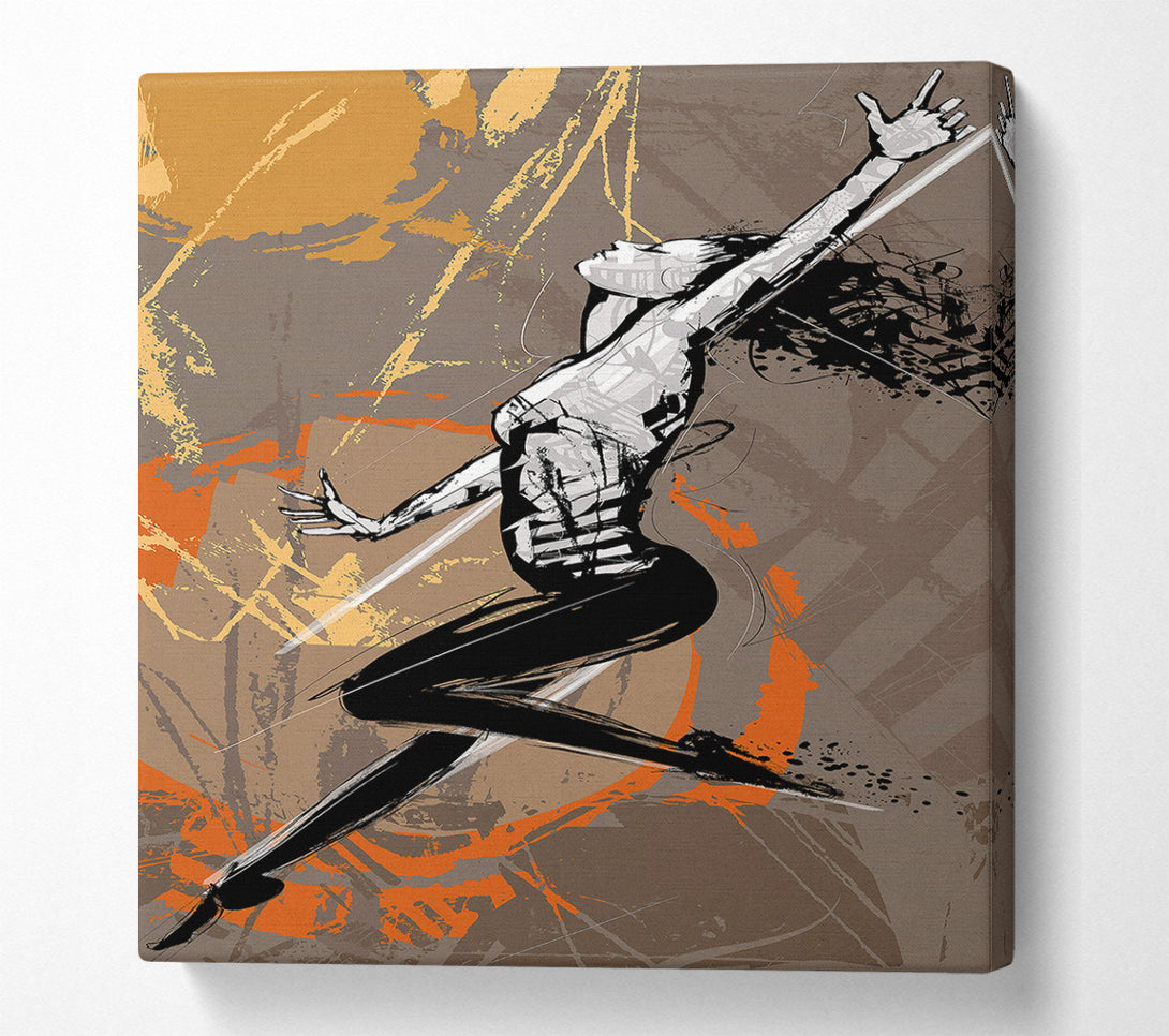  A Canvas Print of Contemporary Movement 2 Canvas Wall Art