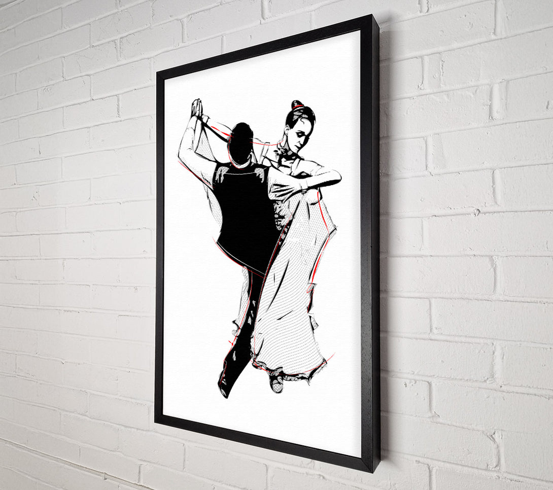  A Canvas Print of Flamenco 18 Canvas Wall Art