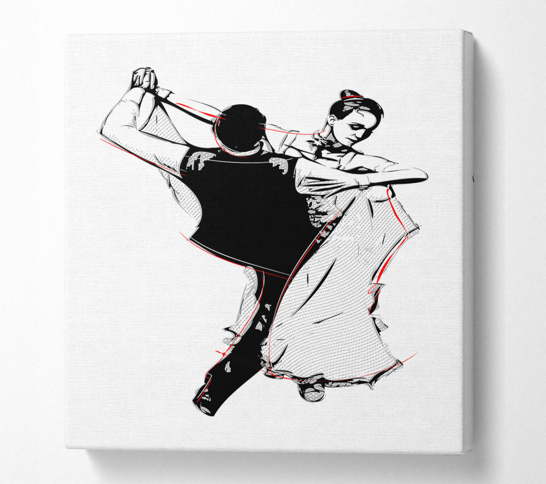  A Canvas Print of Flamenco 18 Canvas Wall Art