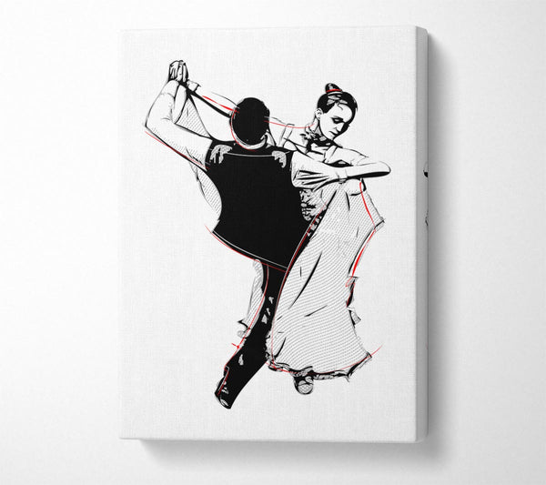  A Canvas Print of Flamenco 18 Canvas Wall Art