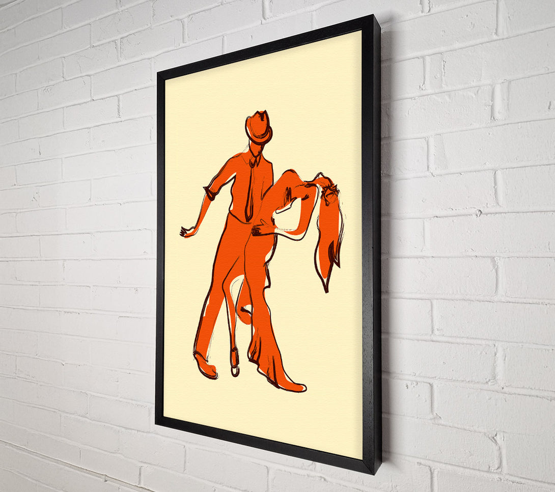  A Canvas Print of Salsa 1 Canvas Art