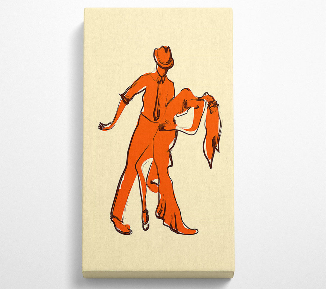  A Canvas Print of Salsa 1 Canvas Art