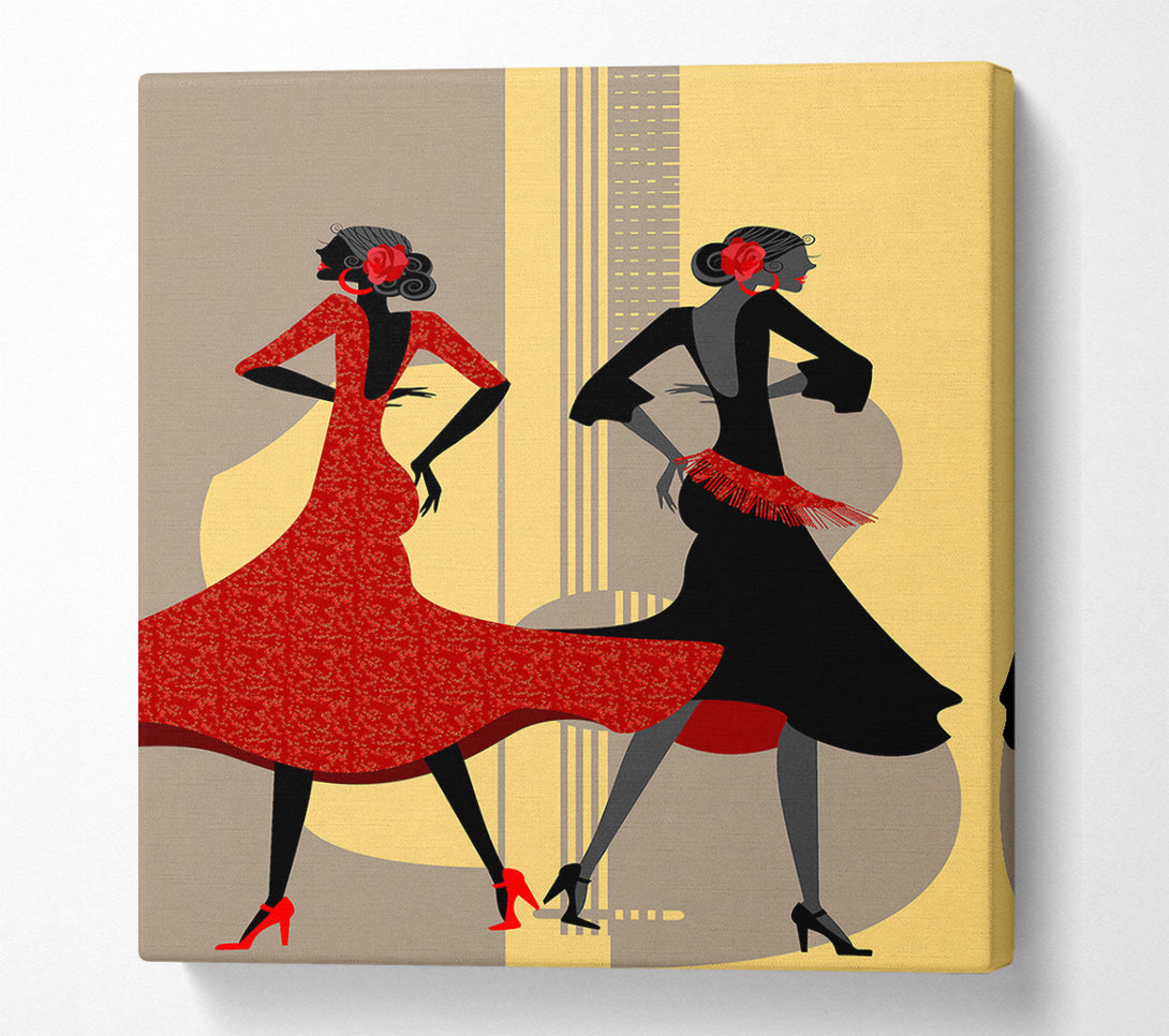  A Canvas Print of Ballroom 1 Canvas Print