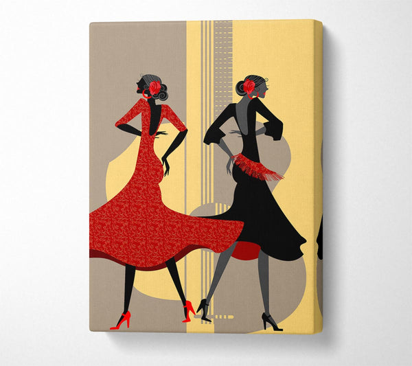  A Canvas Print of Ballroom 1 Canvas Print
