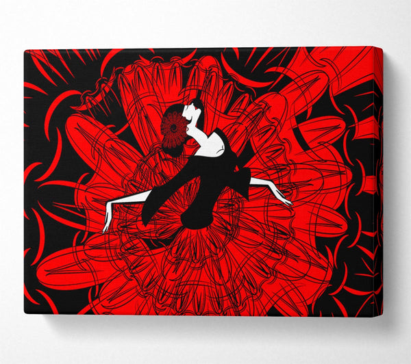  A Canvas Print of Flamenco 2 Canvas Wall Art