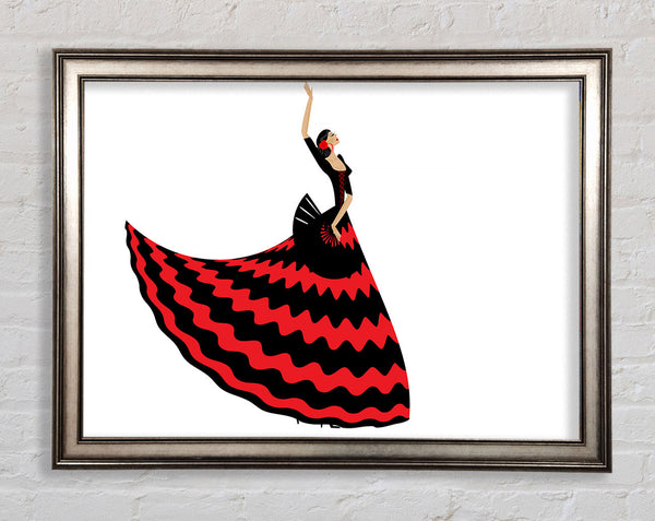 Flamenco 4 Framed Print