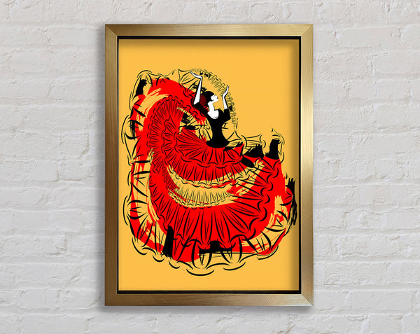 Flamenco 3 Framed Print