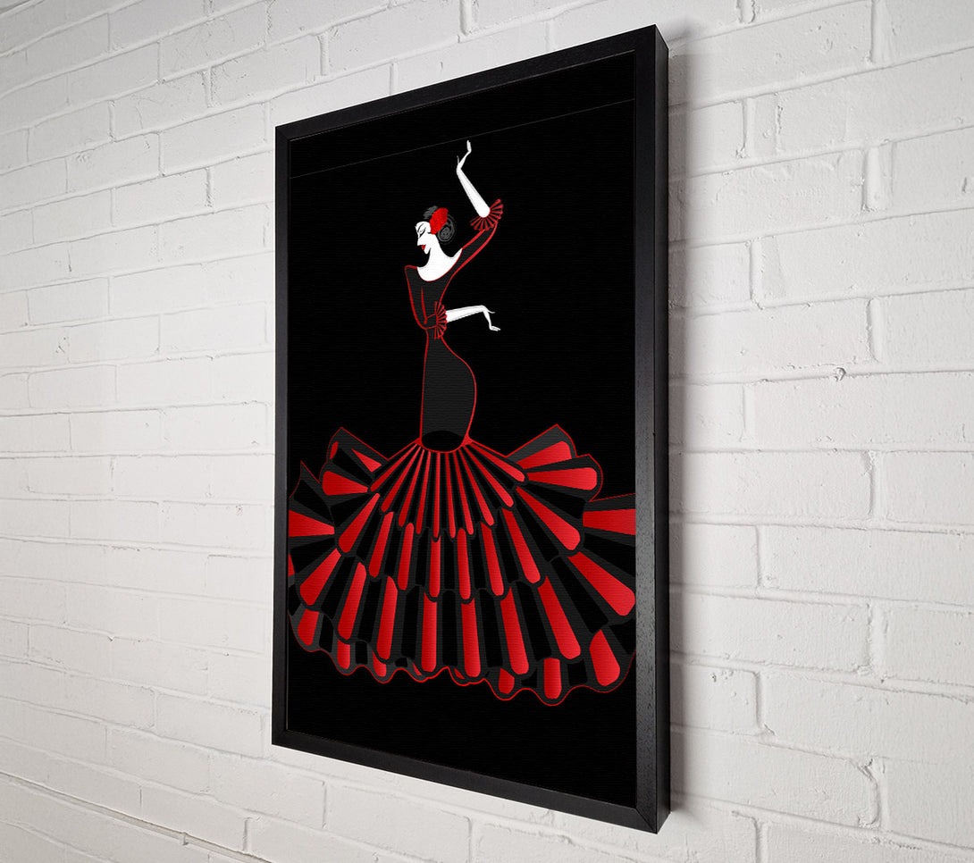  A Canvas Print of Flamenco 8 Canvas Art