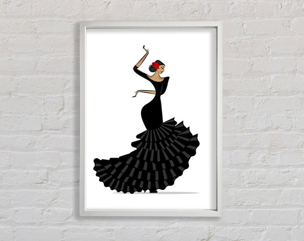Flamenco 5 Framed Print