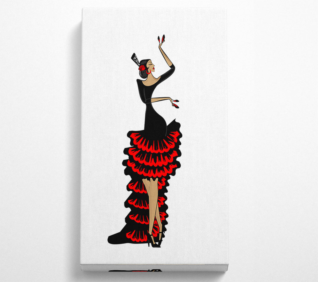  A Canvas Print of Flamenco 6 Canvas Wall Art