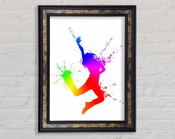 Contemporary Movement 23 Framed Print
