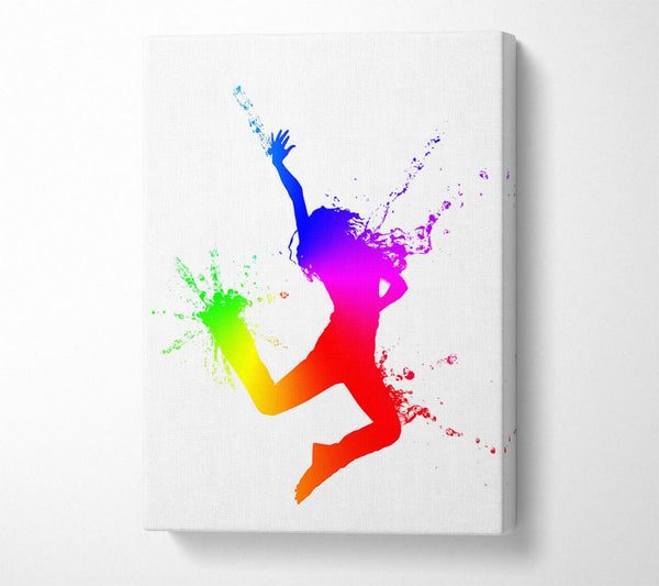  A Canvas Print of Contemporary Movement 23 Canvas Print