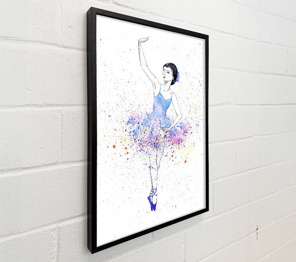 Blue Pink Ballerina 5