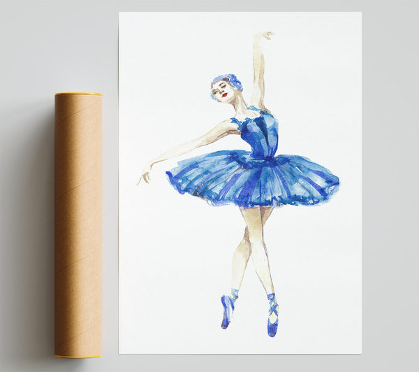 Blue Ballerina 4 Poster