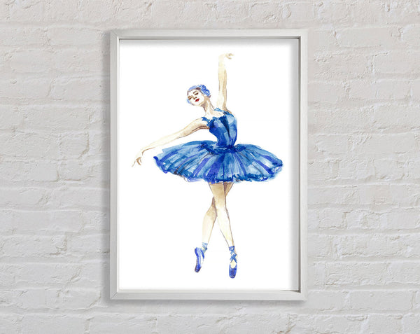 Blaue Ballerina 4