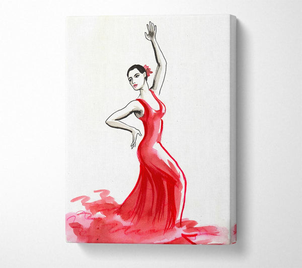  A Canvas Print of Flamenco 15 Canvas Wall Art