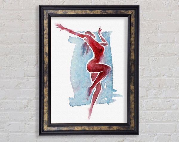 Contemporary Movement 9 Framed Print
