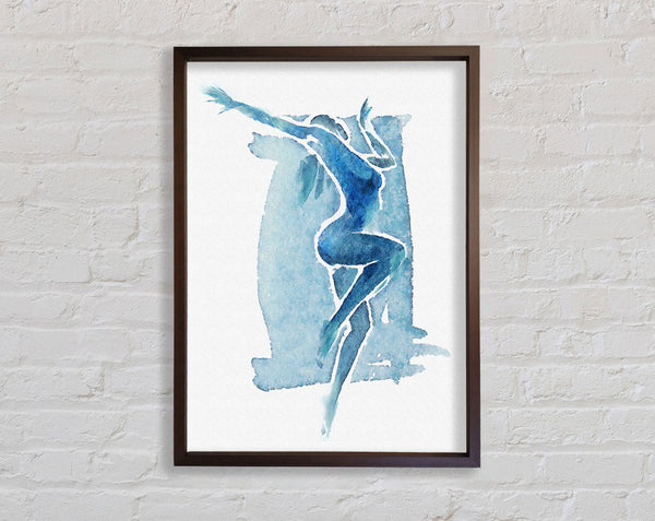 Contemporary Movement 10 Framed Print