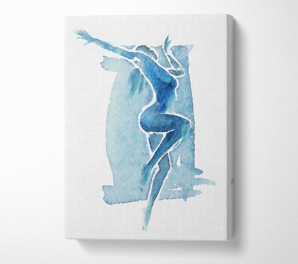  A Canvas Print of Contemporary Movement 10 Canvas Print