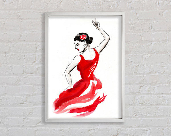 Flamenco 17 Framed Print
