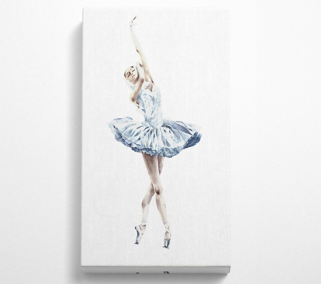 A Canvas Print of White Ballerina 3 Canvas Wall Art