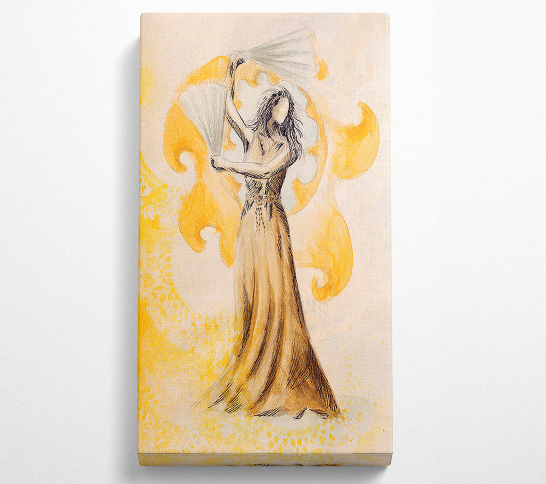  A Canvas Print of Dancing Angel 3 Canvas Wall Art
