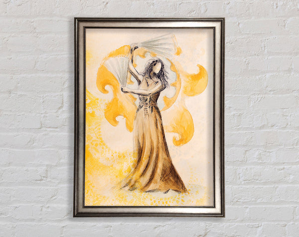 Dancing Angel 3 Framed Print