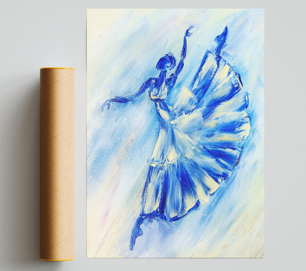 Blue Ballerina 10 Poster